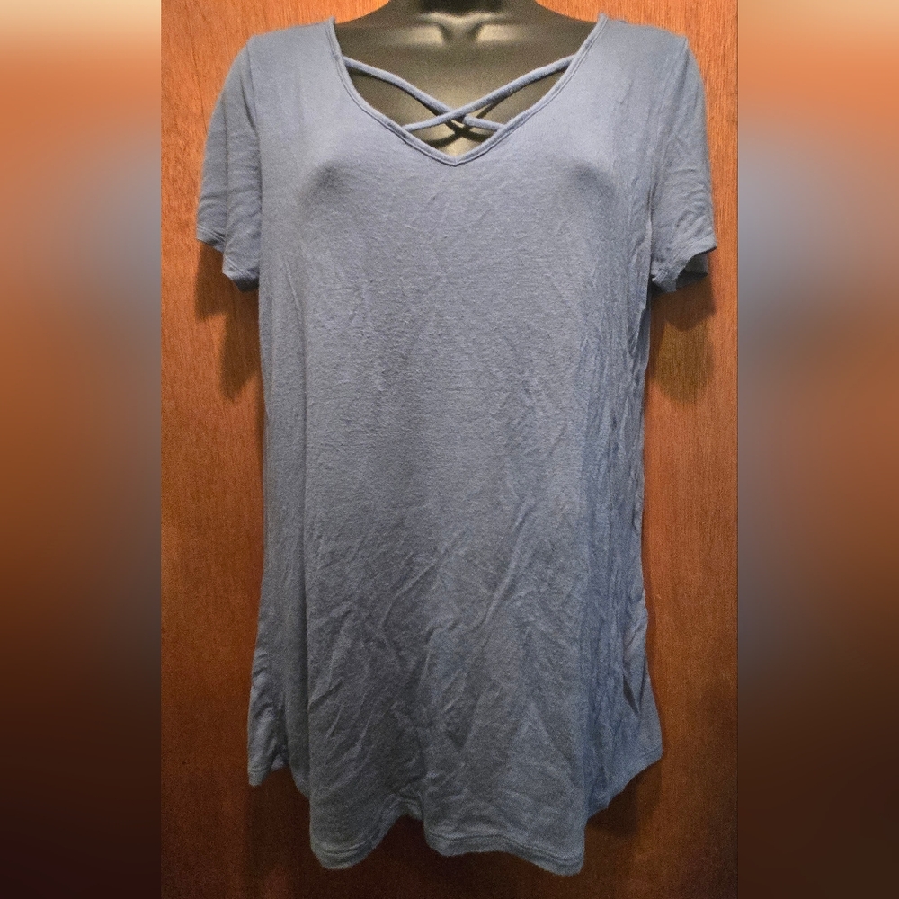 Active USA Blue Short Sleeve Tee SzM - Picture 2 of 7